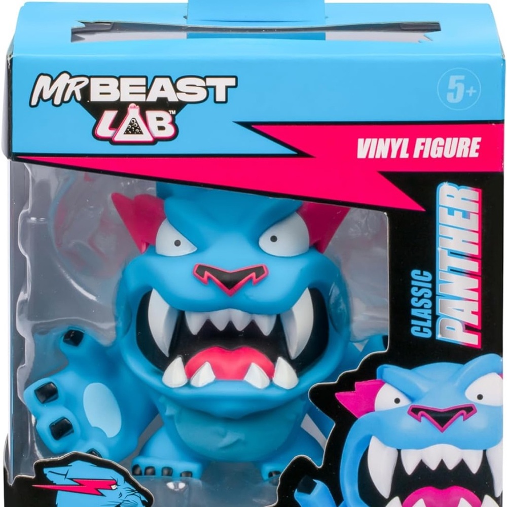 MrBeast Lab Collectible Vinyl Figures - Classic Panther - 3.5" Tall